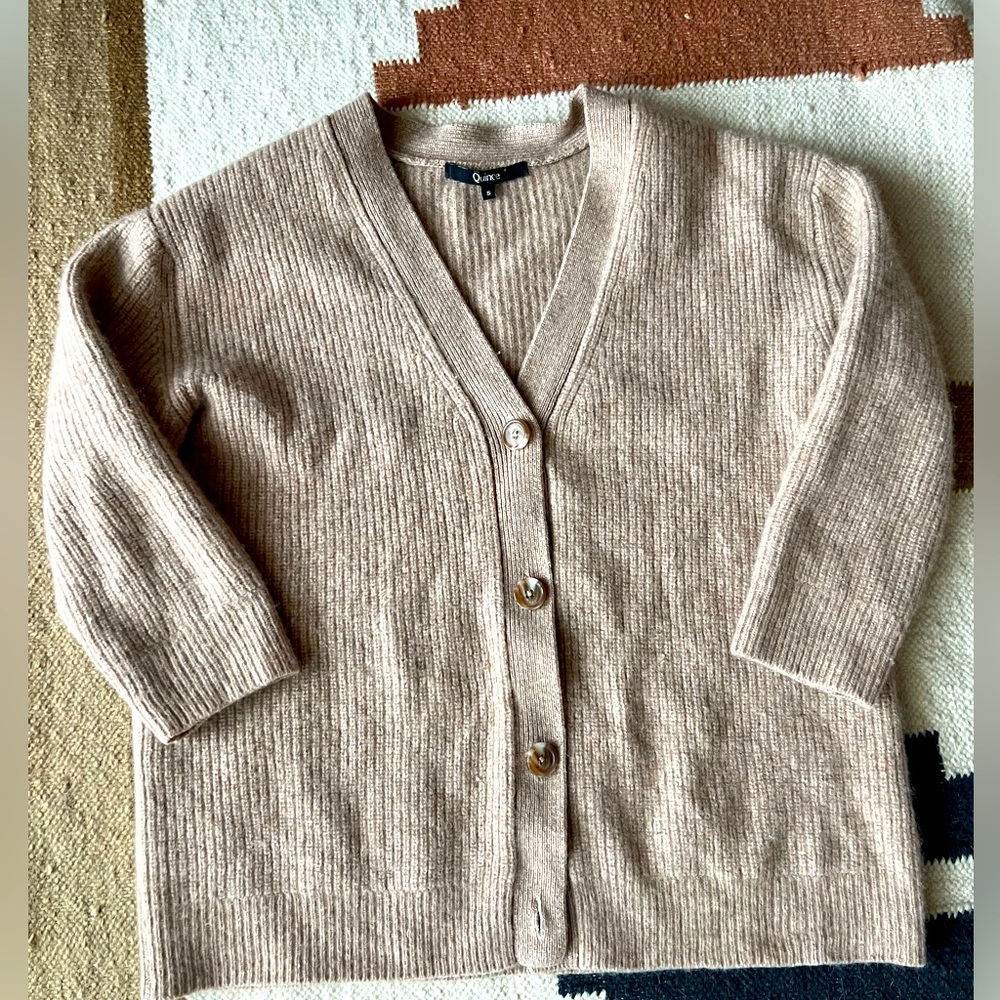 Quince Cashmere Cardigan
